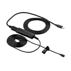 APOGEE ClipMic Microphone cravate numérique 2 USB, Noir