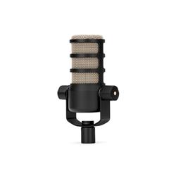 RODE PodMic Dynamic Podcasting XLR Microphone, Black