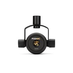 RODE PodMic Dynamic Podcasting XLR Microphone, Black