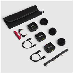 RODE Wireless GO (Gen 3) Compact Wireless Microphone System, Black