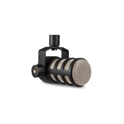 RODE PodMic Dynamic Podcasting XLR Microphone, Black