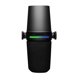 SHURE MV7i Microphone USB à 2 canaux et interface audio, Noir