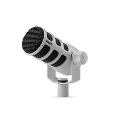 RODE PodMic Dynamic Podcasting XLR Microphone, White
