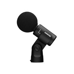 SHURE MV88+ Premium Stereo Condenser Mic, Black