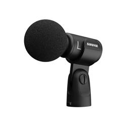 SHURE MV88+ Premium Stereo Condenser Mic, Black