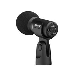 SHURE MV88+ Premium Stereo Condenser Mic, Black