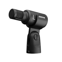 SHURE MV88+ Premium Stereo Condenser Mic, Black