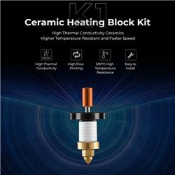 Kit de blocs chauffants en céramique Creality K1