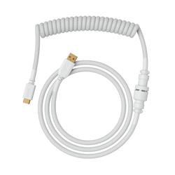 Glorious Coiled Keyboard Cable - Ghost White (GLO-KB-ACC-CBL-COIL-GWHT)