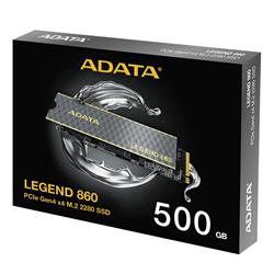 ADATA LEGEND 860 500GB PCIe Gen4 x4 M.2 2280 (SSD)(Open Box)
