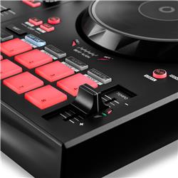 HERCULES DJControl Inpulse 300 MK2 USB DJ Controller, Black