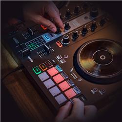 HERCULES DJControl Inpulse 300 MK2 USB DJ Controller, Black