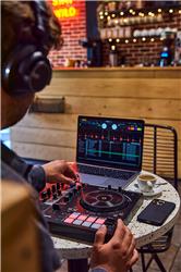 HERCULES DJControl Inpulse 300 MK2 USB DJ Controller, Black