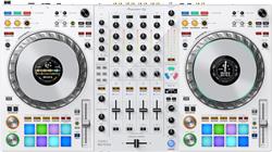 PIONEER DJ DDJ-FLX10 4-Channel Professional DJ Controller, White