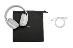 Logitech Zone Vibe 100 lightweight wireless headset - Off White