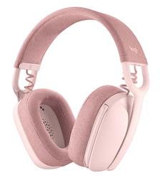 Logitech Zone Vibe 100 lightweight wireless headset - Rose
