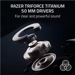 Casque PC de jeu sans fil Razer BlackShark V2 Pro - Blanc (2023)