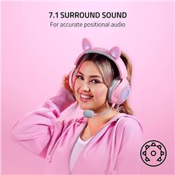 RAZER Kraken Kitty V2 Pro - Quartz Edition