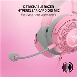 RAZER Kraken Kitty V2 Pro - Quartz Edition