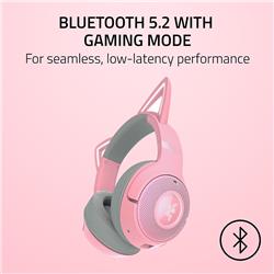 Razer Kraken Kitty V2 Bluetooth Headset - Quartz Edition