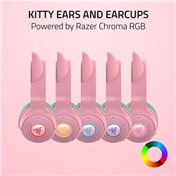 Razer Kraken Kitty V2 Bluetooth Headset - Quartz Edition