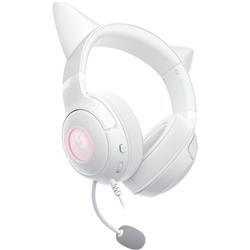 RAZER Kraken Kitty V2 USB Wired RGB Headset - White
