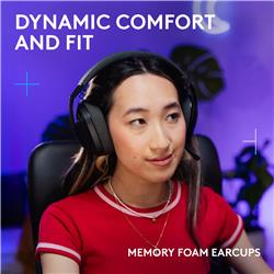 LOGITECH G321 LIGHTSPEED Wireless Bluetooth Gaming Headset - Black