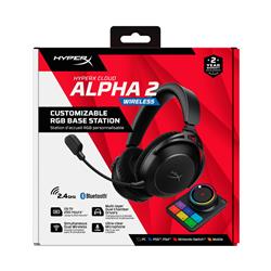 HYPERX Cloud Alpha 2 Wireless Gaming Headset- Black