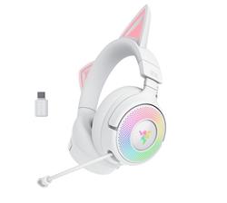 Razer Kraken Kitty V3 X Wired Gaming Headset - White