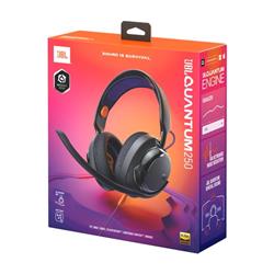 JBL Quantum 250 - Wired Multiplatform Gaming Headset - Black