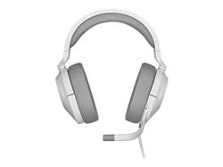 Corsair HS55 Stereo Gaming Headset - Wired White