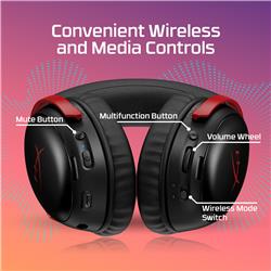 HYPERX Cloud III S – Wireless Gaming Headset - Red