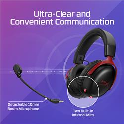 HYPERX Cloud III S – Wireless Gaming Headset - Red