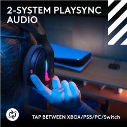 LOGITECH G Astro A20 X LIGHTSPEED Wireless Gaming Headset - Black