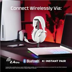 HyperX Cloud III S – Wireless Gaming Headset - White