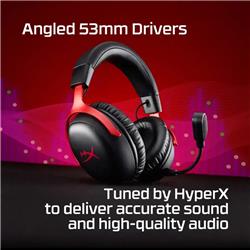 HyperX Cloud III S – Wireless Gaming Headset - White