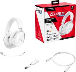 HyperX Cloud III S – Wireless Gaming Headset - White