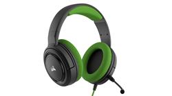 Corsair (HS35) - Casque-micro stéréo vert