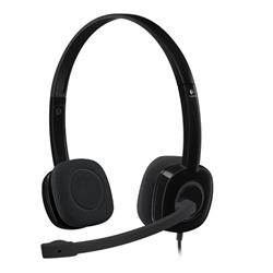 Logitech H151 Stereo Wired Headset (981-000587)