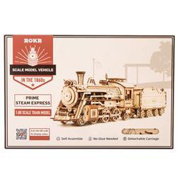 ROKR Prime Steam Express Train Set (MC501) [308 pièces - Difficulté :