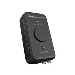 IK MULTIMEDIA iRig Stream Pro Interface de streaming audio, Noir
