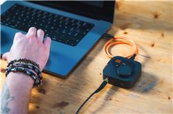 IK MULTIMEDIA ARC On-Ear Interface audio USB-C, Noir