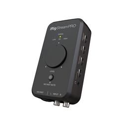 IK MULTIMEDIA iRig Stream Pro Interface de streaming audio, Noir