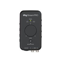 IK MULTIMEDIA iRig Stream Pro Interface de streaming audio, Noir