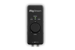 IK MULTIMEDIA iRig Stream Streaming Audio Interface, Black