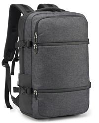 KINGSLONG - Sac à dos en polyester 15,6 po | noir