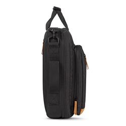 SAC À DOS / SERVIETTE D'ORDINATEUR PORTABLE HYBRIDE SOLO DUANE 15,6 POUCES - NOIR / BEIGE