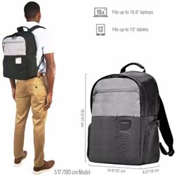 ac à dos pour ordinateur portable EVERKI ContemPRO Commuter jusqu'à 15,6 pouces