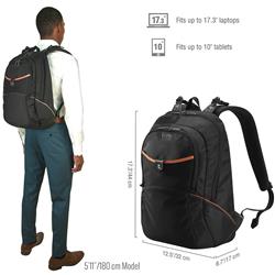EVERKI Glide 17.3" Laptop Backpack, Black