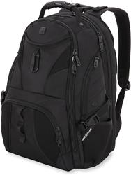 SwissGear 17.3” ScanSmart Laptop Backpack Black